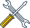 Screwdriver and Wrench icon