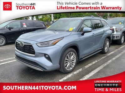 2022 Toyota Highlander Platinum