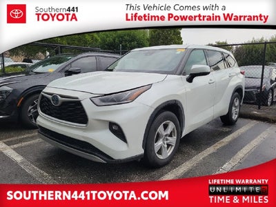 2022 Toyota Highlander Hybrid LE