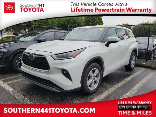 2022 Toyota Highlander Hybrid LE
