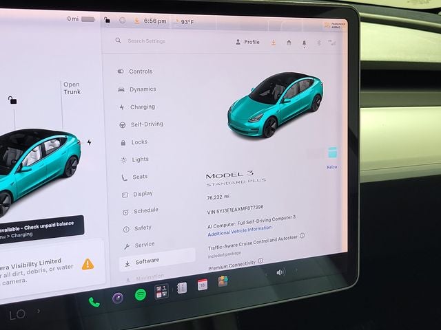 2021 Tesla Model 3 Standard Range Plus
