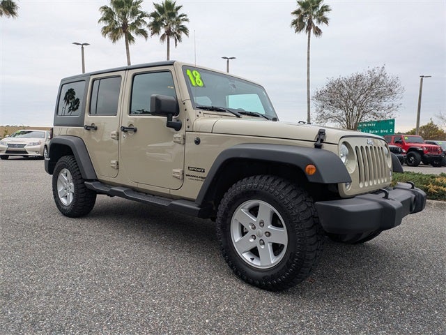 2018 Jeep Wrangler JK Unlimited Sport
