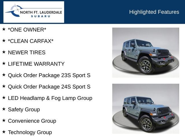 2024 Jeep Wrangler Sport S