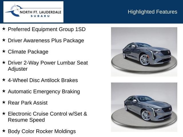 2021 Cadillac CT4 Premium Luxury