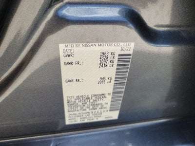 2023 Nissan Altima 2.5 SR
