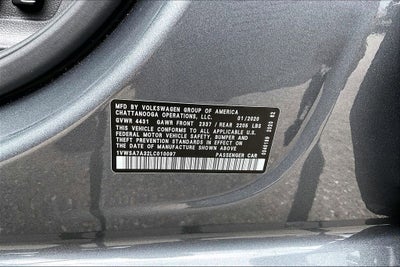 2020 Volkswagen Passat 2.0T SE