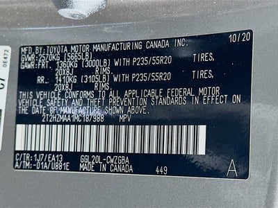 2021 Lexus RX RX 350