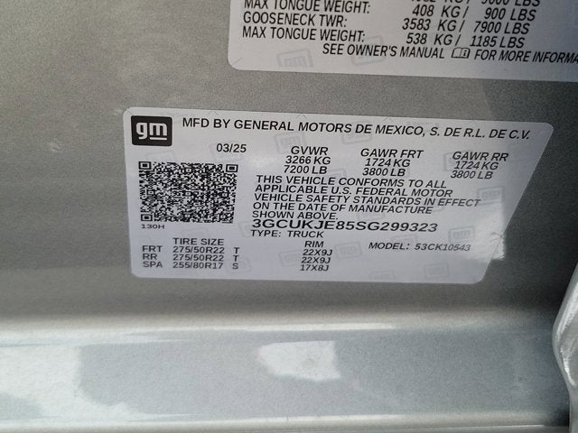 2025 Chevrolet Silverado 1500 High Country