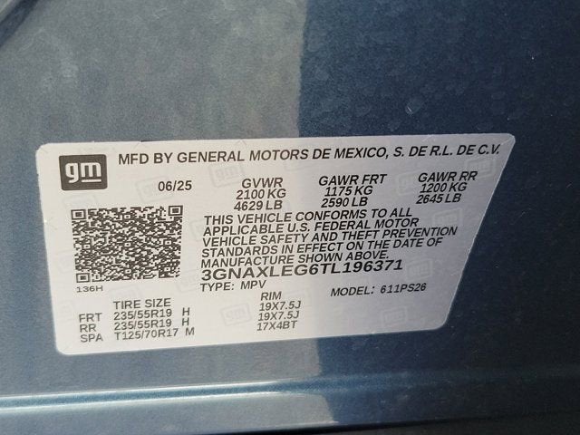 2026 Chevrolet Equinox RS