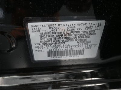 2025 Nissan Versa 1.6 S