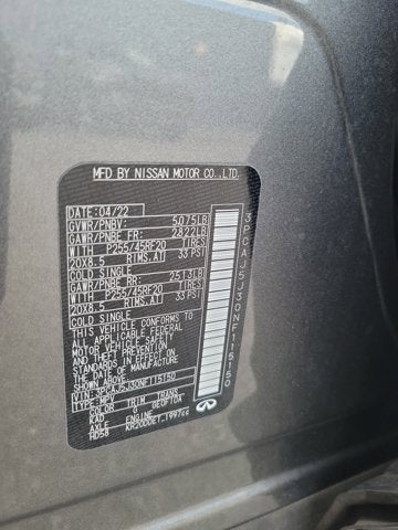 2022 INFINITI QX55 LUXE