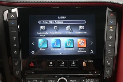 2022 INFINITI QX55 SENSORY