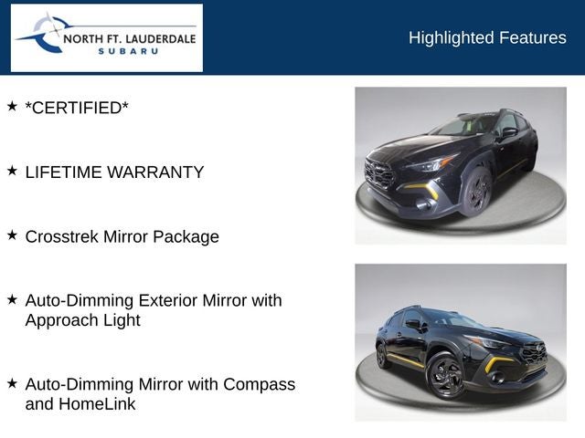 2026 Subaru Crosstrek Sport