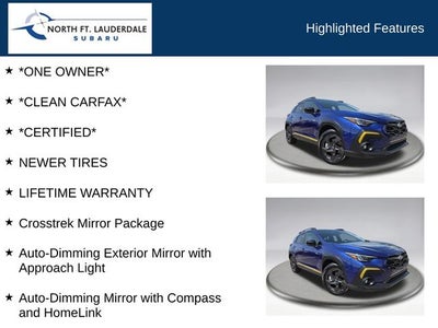 2026 Subaru Crosstrek Sport