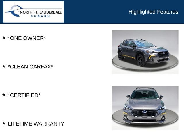 2024 Subaru Crosstrek Sport