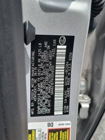 2019 Lexus ES 350