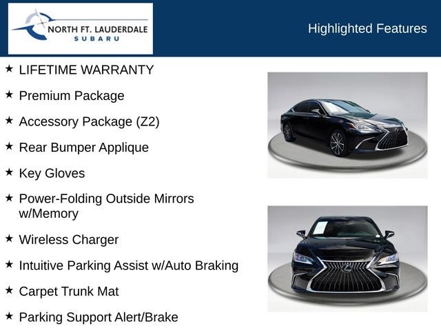 2023 Lexus ES 350 350