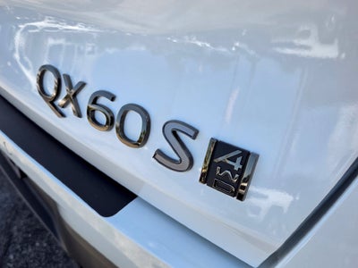 2026 INFINITI QX60 SPORT CERTIFIED PREOWNED!