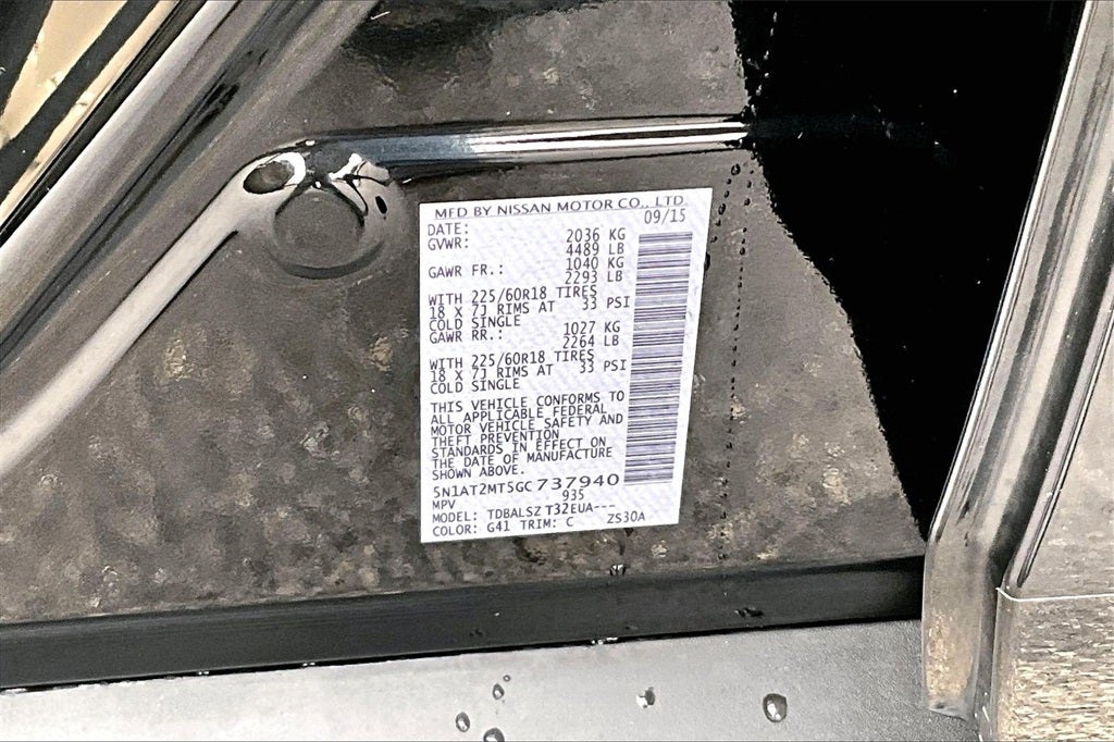 2016 Nissan Rogue SL