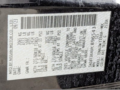 2023 Nissan Rogue FWD SV