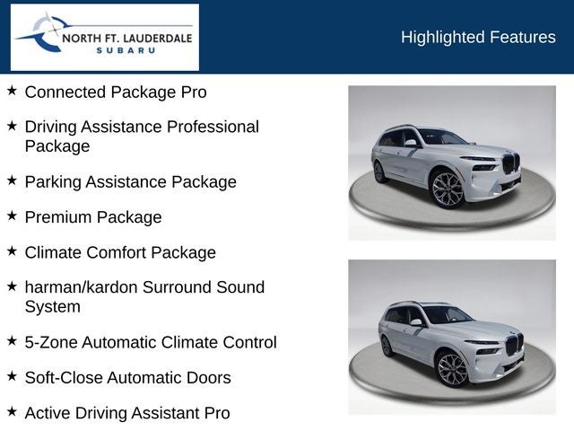 2023 BMW X7 xDrive40i