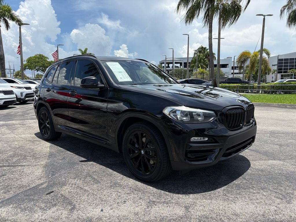 2019 BMW X3 sDrive30i FULL APPLE CAR PLAY, BLACKED OUT & MORE!