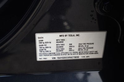 2024 Tesla Model Y Long Range