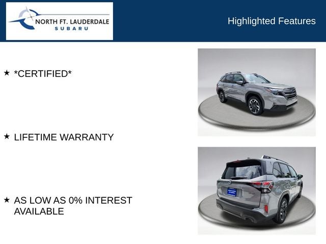 2025 Subaru Forester Premium