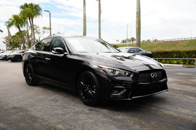 2024 INFINITI Q50 LUXE CERTIFIED PRE OWNED!!