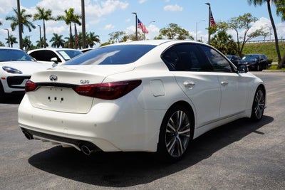 2023 INFINITI Q50 SENSORY CERTIFIED PREOWNED
