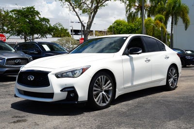 2023 INFINITI Q50 SENSORY CERTIFIED PREOWNED
