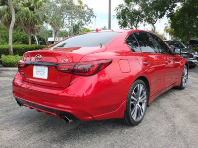 2023 INFINITI Q50 SENSORY CERTIFIED PREOWNED!!!
