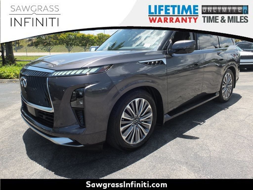 2025 INFINITI QX80 LUXE CERTIFIED PREOWNED
