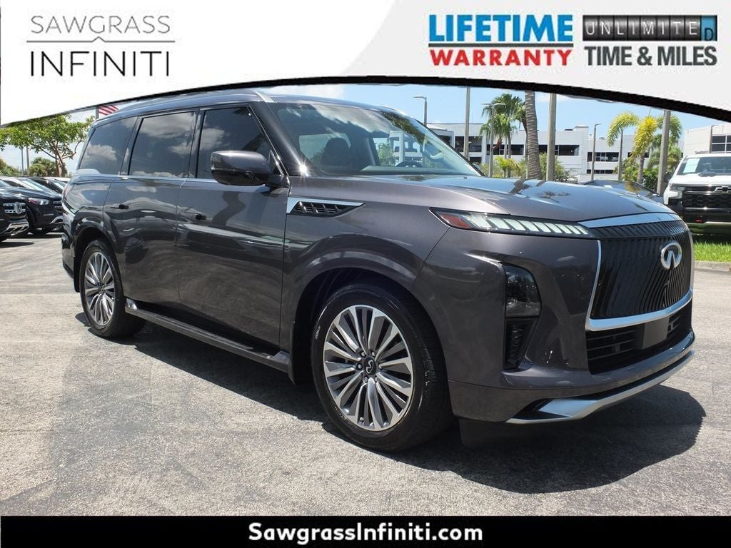 2025 INFINITI QX80 LUXE CERTIFIED PREOWNED