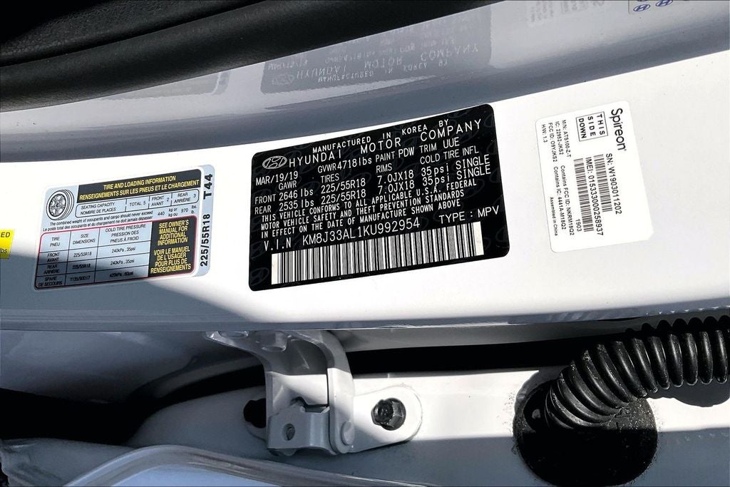 2019 Hyundai Tucson SEL