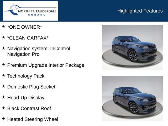 2023 Land Rover Range Rover Sport SE Dynamic