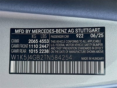 2026 Mercedes-Benz CLA CLA 250