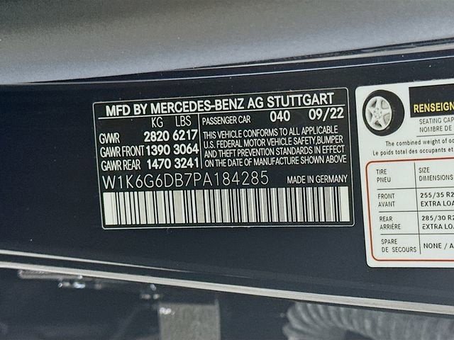 2023 Mercedes-Benz S-Class S 500