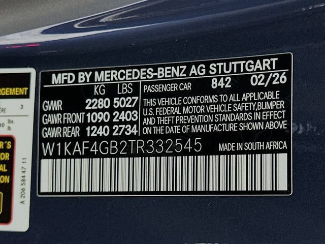 2026 Mercedes-Benz C-Class C 300