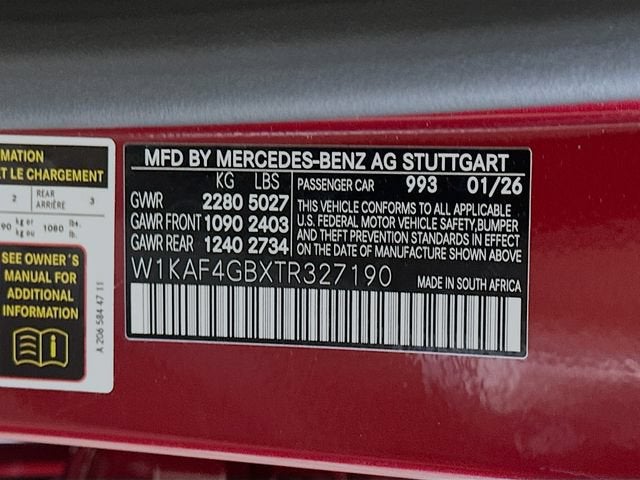 2026 Mercedes-Benz C-Class C 300