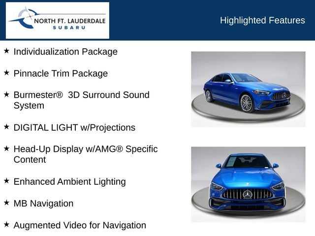 2024 Mercedes-Benz AMG® C 43 C 43 AMG® 4MATIC®