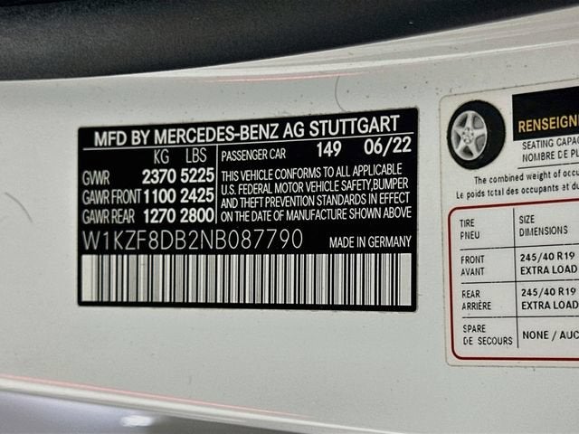 2022 Mercedes-Benz E-Class E 350