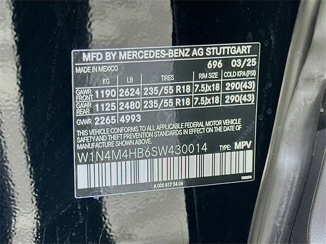 2025 Mercedes-Benz GLB GLB 250