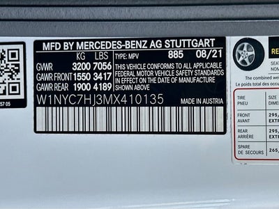 2021 Mercedes-Benz G-Class AMG® G 63