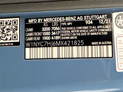 2021 Mercedes-Benz G-Class AMG® G 63