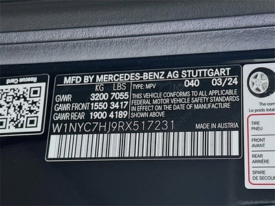 2024 Mercedes-Benz G-Class AMG® G 63