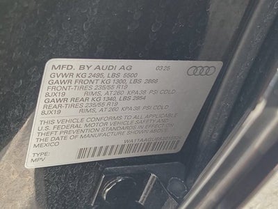 2025 Audi Q5 2.0T Premium
