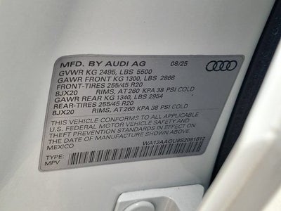 2025 Audi Q5 2.0T Premium Plus
