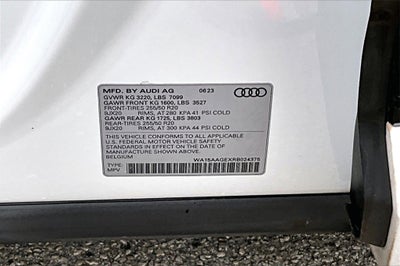 2024 Audi Q8 e-tron Premium Plus quattro