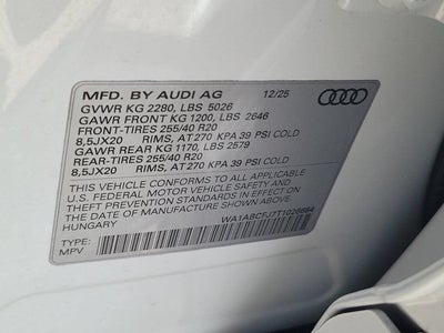 2026 Audi Q3 S line